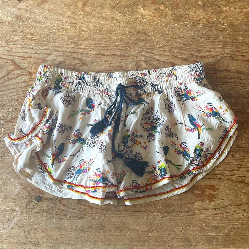 Free People Embellished Sequin Shorts Women's XS